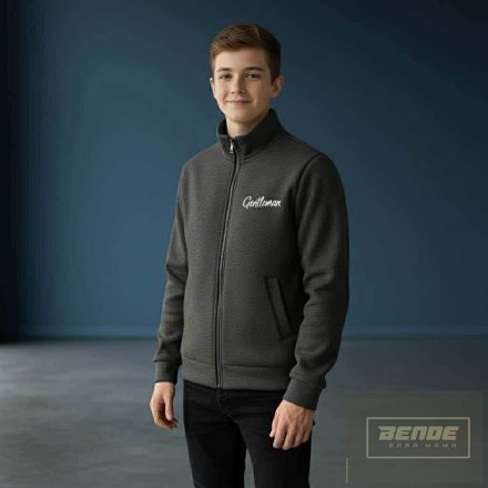 Chipi&Chips fiú kötött kardigán ,felirat nélkül-fekete