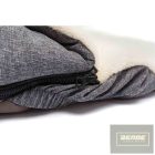 Fillikid bundazsák hordozóba Sella FM1607-87 melange szürke