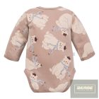 EEVI Cool Beary  kisfiú hosszú ujjú body -bézs