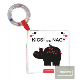   Kontrasztos babakönyv - KICSI vagy NAGY- Napraforgó könyvkiadó