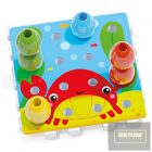 Quercetti Jumbo Peggy pötyi 2 az 1-ben 20 db-os (2270)