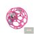 OBALL játék RATTLE 10cm dark pink 0hó+