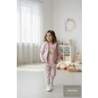 Chipi&Chips  kislány steppelt kardigán , pamut ujjal -púder 2026 tavasz