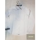 Chipi&Chips fiú alkalmi ,hosszu ujjú fehér ing,sötétkék betéttel