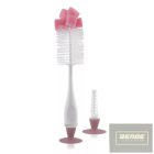 Lorelli cumi és cumisüvegmosó kefe - Blush pink