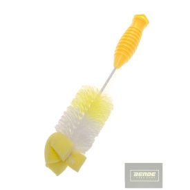   55042399 BabyBruin szivacsos cumisüveg tisztító kefe-sárga