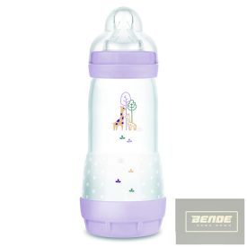 MAM cumisüveg Anti-Colic 4m+ Matt 320ml lányos