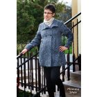 Mommy Style Kismama szövetkabát-fekete
