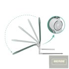 Fillikid leesésgátló - boxspring-ágyra is - Lara 150x60cm menta 289-60-14