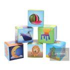  Puha építőkocka 6 darabos készlet 