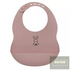 Nattou előke szilikon pink-23600035