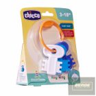 Chicco Kulcsos rágóka kék akasztós 3m+