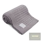 EEvi bambusz babatakaró 916570   100cmx75cm -sötét szürke