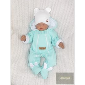   Zyziy & Zuzia  Átmeneti  overál menta-fehér (tavasz-nyár)