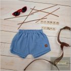 Zyzio&Zuzia Fiú nyári muszlin alsó -kék