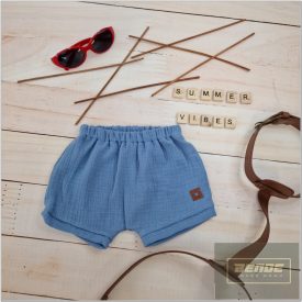 Zyzio&Zuzia Fiú nyári muszlin alsó -kék