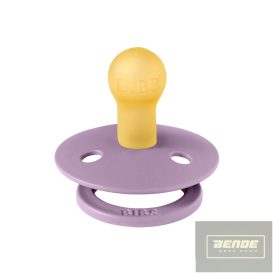   BIBS játszócumi - Colour natúr kaucsuk 0-6 hó levendula 1 db