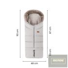 PETITE&MARS Bundazsák Arctic 4in1 Sky Whisper