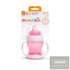 Munchkin tanulópohár Gentle 118ml 4hó rózsaszín