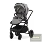 Lorelli Bianca 3az1-ben újszülött babakocsi Lorelli Aria Luxe hordozóval - Grey (2 doboz)