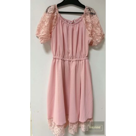 Nagylány ruha -barack