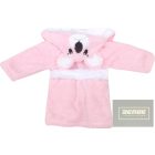 Zyzio&Zuzia cuki -figurás köntös -fehér-szürke rózsaszín Koala