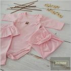 Zyzio&Zuzia Háromrészes kislány együttes-rózsaszín