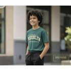 Chipi&Chips fiú rövid ujjú póló-zöld  feliratos-2026 tavasz