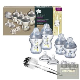   Tommee Tippee újszülött cumisüveg kezdő szett CTN (9 db) szürke 0+