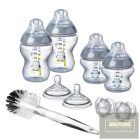 Tommee Tippee újszülött cumisüveg kezdő szett CTN (9 db) szürke 0+