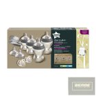 Tommee Tippee újszülött cumisüveg kezdő szett CTN (9 db) szürke 0+