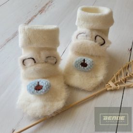 Zyzio&Zuzia babacipő ekrü