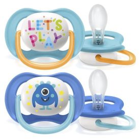   Philips AVENT SCF080/10 Ultra air játszócumi play 6-18hó fiú 2 db