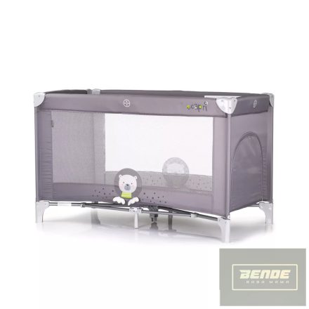 Chipolino Capri fix utazóágy - Bear grey