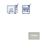 CHICCO Training Cup 2in1 gyakorló-itatópohár kivehető szeleppel kék  AJÁNLOTT KOR: 6H +