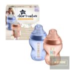 Tommee Tippee cumisüveg - CTN 2 db 260 ml terrakotta, kék 0+