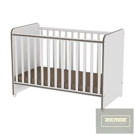   Lorelli Sweet Dream kiságy 60x120 - White & Coffee / Fehér & Kávé