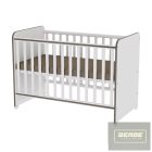 Lorelli Sweet Dream kiságy 60x120 - White & Coffee / Fehér & Kávé