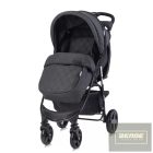 Lorelli Olivia sport babakocsi + lábzsák - Black