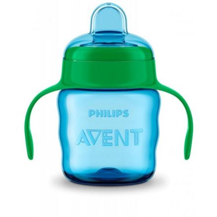 Avent SCF551/05 Itatópohár Classic 200 ml itatófüllel fiús 6m+