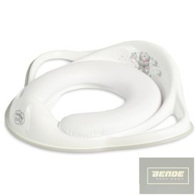   Tega , puha ,párnázott wc szűkítő , ülőke , kapaszkodókkal-fehér