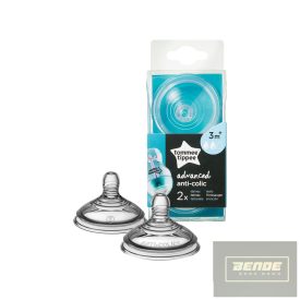   Tommee Tippee cumisüveg cumi Advanced anti colic 2 db közepes folyású 3m+