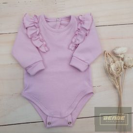 Zyzio&Zuzia  kislány fodros body -lila