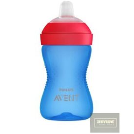   Philips AVENT SCF802/01 Puha harapásálló csőrös pohár 300 ml KÉK 9m+