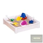 Gyerek szett NEW BABY - asztal két székkel multi color