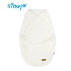 Bélelt,minky téli alvózsák-fehér