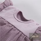 EEVI botanic rövid ujjú ,body napozó ,lila