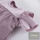 EEVI botanic rövid ujjú ,body napozó ,lila