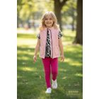 Chipi&Chips  kislány steppelt mellény -púder 2026 tavasz