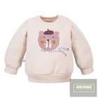 EEVI Cool Beary kisfiú pulóver -bézs